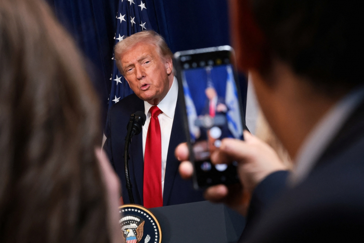 Tổng thống Mỹ Donald Trump. Ảnh: Reuters