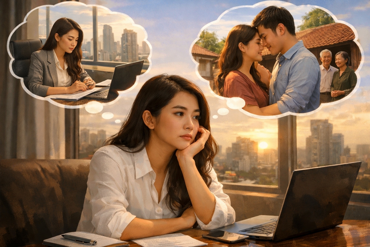 Anh không ép tôi, nhưng hoàn cảnh khiến lựa chọn dường như chỉ có một (ảnh minh họa: AI)