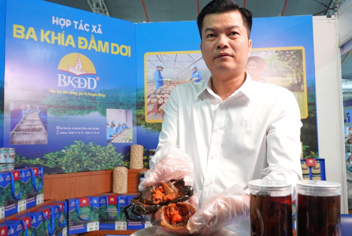 HTX Ba khía Đầm Dơi sẽ cung ứng sản phẩm ra thị trường Tết nhiều hơn