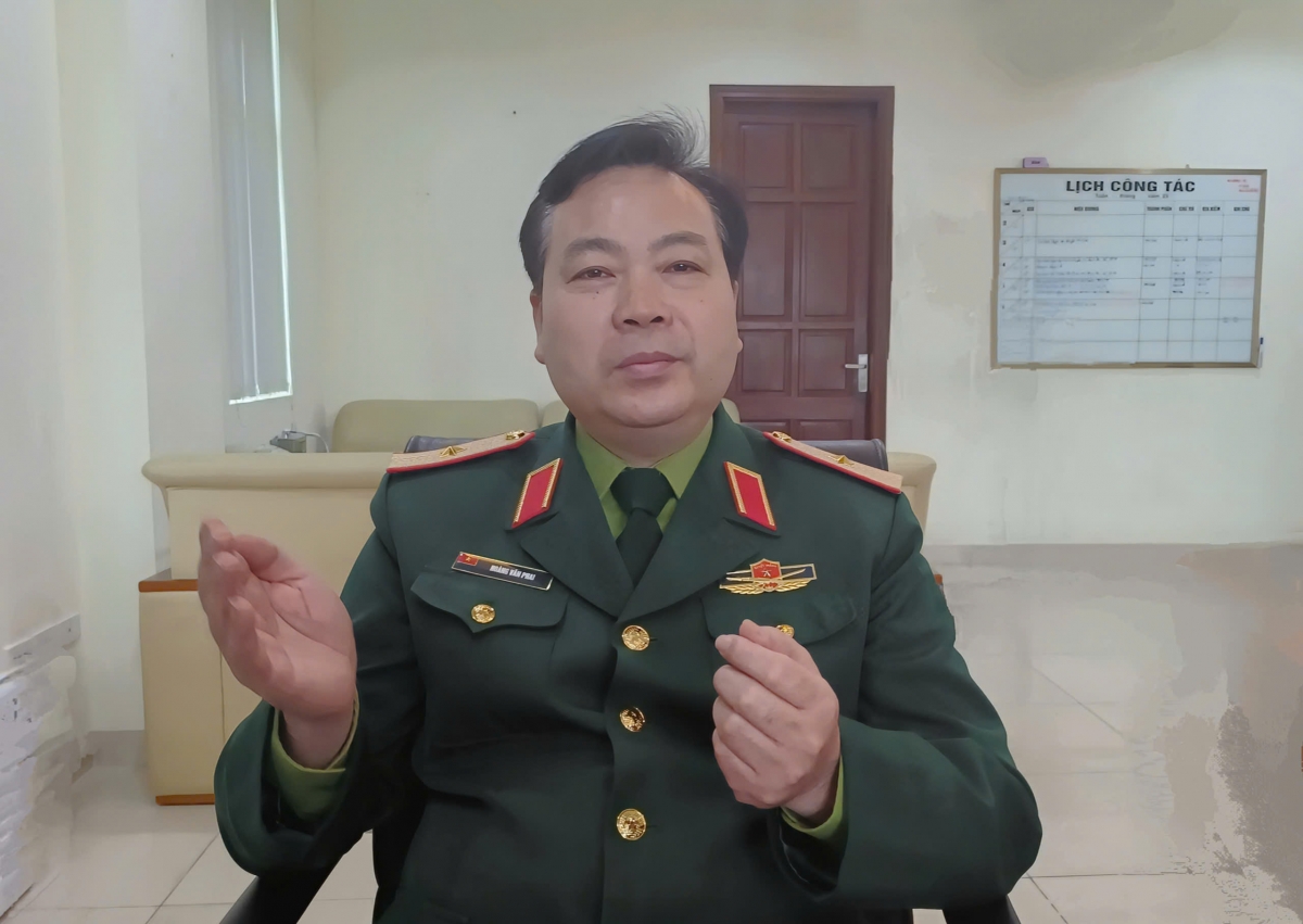 Thiếu tướng Hoàng Văn Phai, Phó Giám đốc Học viện Chính trị.