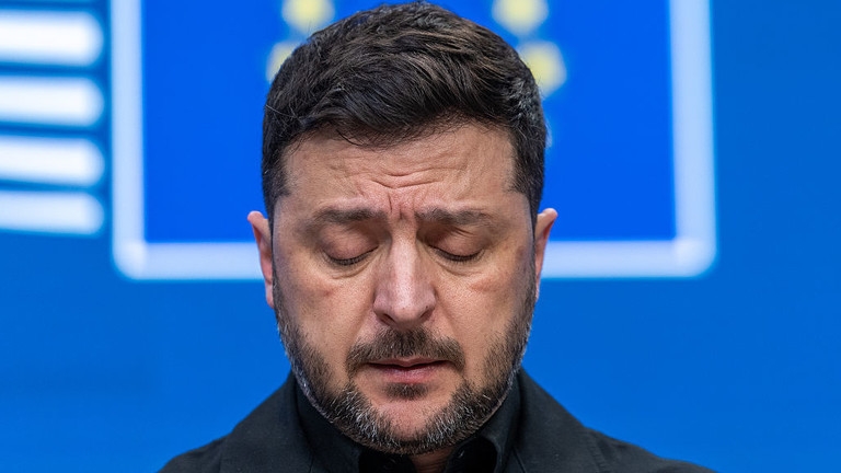 Tổng thống Ukraine Zelensky. Ảnh: Getty