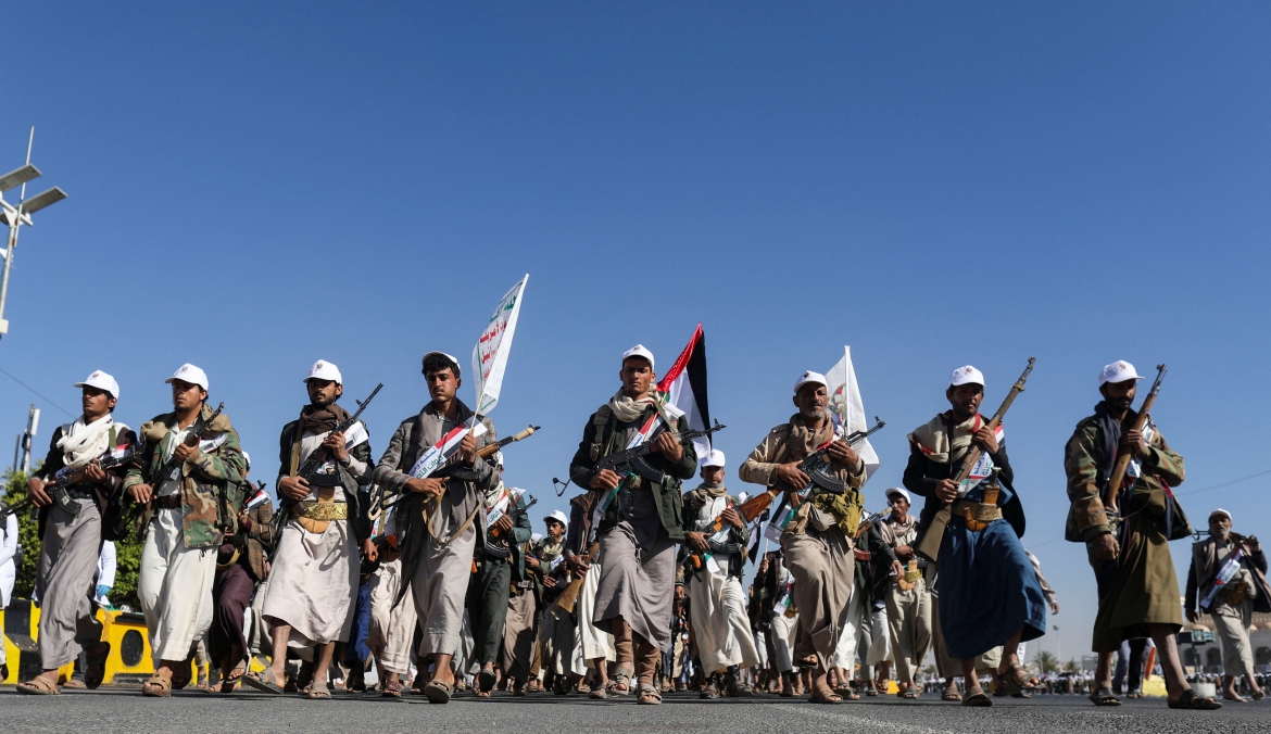 Lực lượng Houthi tại Yemen. (Ảnh: Reuters)