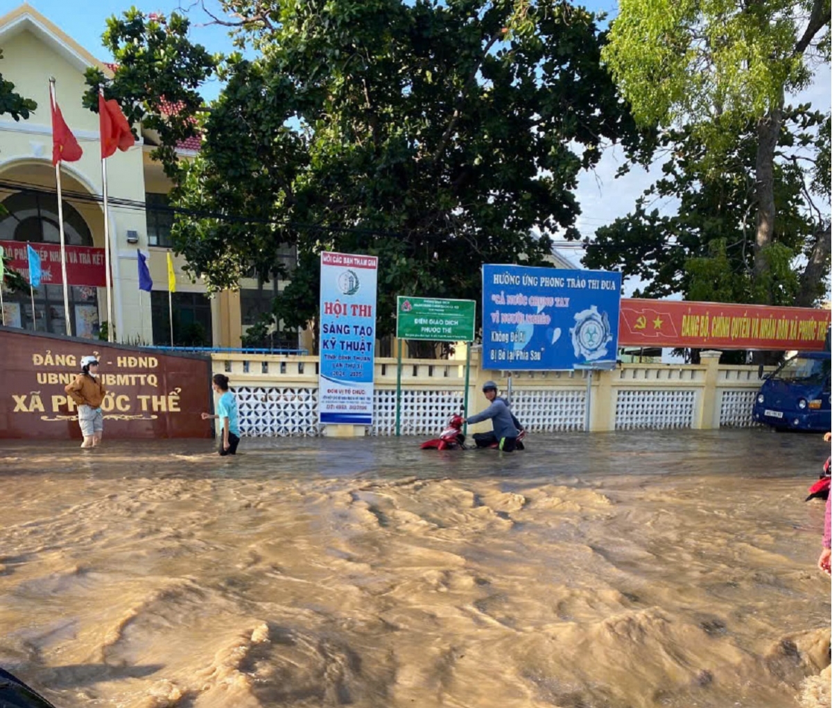 Khu vực xã Phước Thể, huyện Tuy Phong, tỉnh Bình Thuận cũ (nay là xã Liên Hương, tỉnh Lâm Đồng). Ảnh: B.H