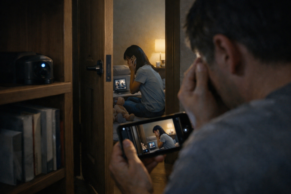 Lần đầu tiên tôi khóc vì một người giúp việc trong chính ngôi nhà mình (ảnh minh hoạ: AI)