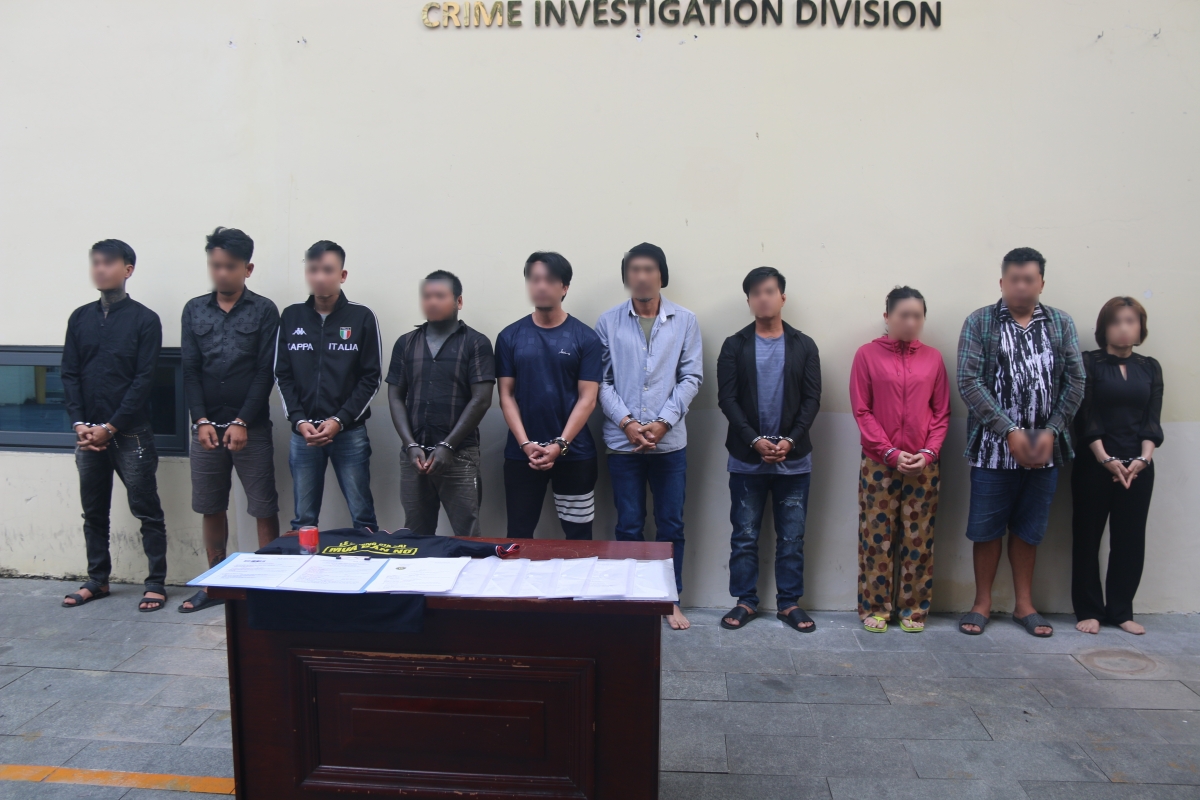 Nhóm đối tượng Công ty Lê Phong và nhóm do Nguyễn Trung Đức cầm đầu.