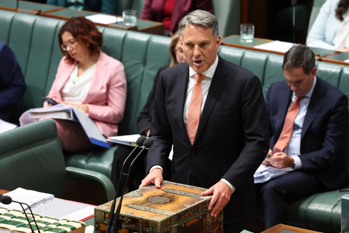 Phó Thủ tướng, Bộ trưởng Quốc phòng Australia Richard Marles. Nguồn: Alex Ellinghausen