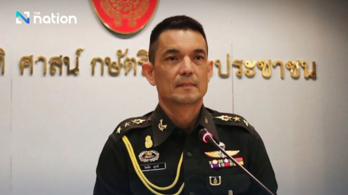 Chuẩn tướng Winthai Suvaree - Người phát ngôn Lục quân Thái Lan. Ảnh: The Nation
