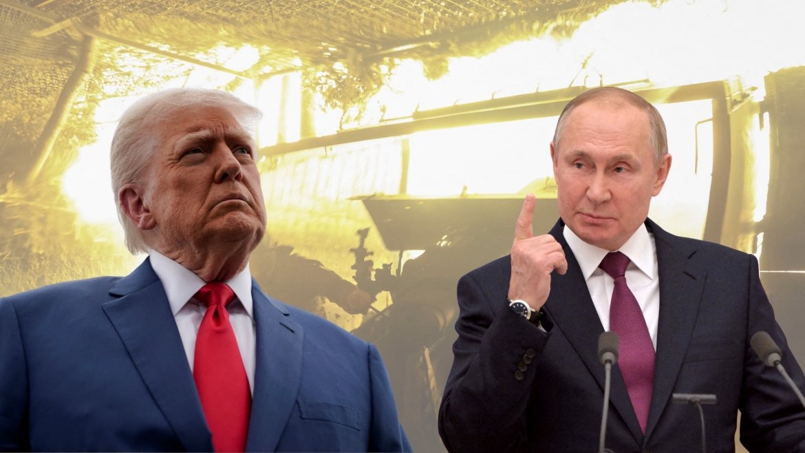 Tổng thống Mỹ Donald Trump và Tổng thống Nga Vladimir Putin. Ảnh: Reuters
