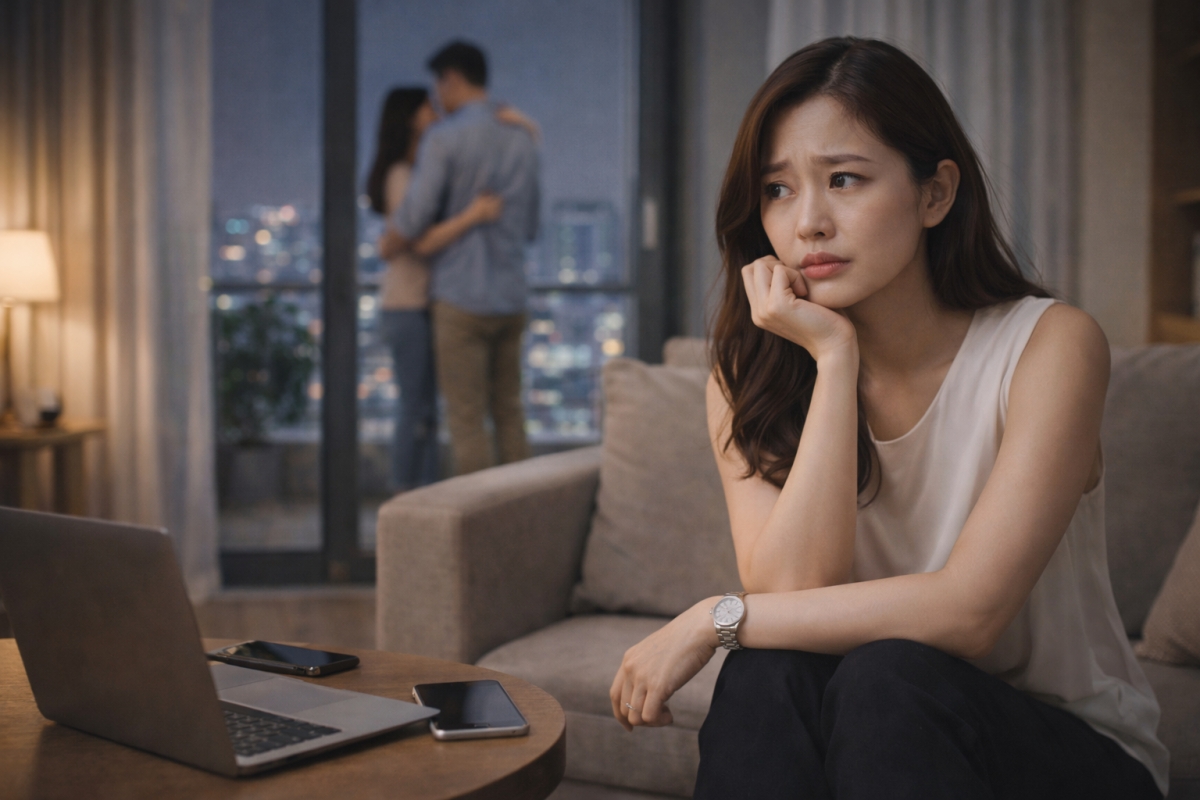 Tôi sợ yêu, sợ lặp lại bi kịch của mẹ. (Ảnh minh họa: AI)