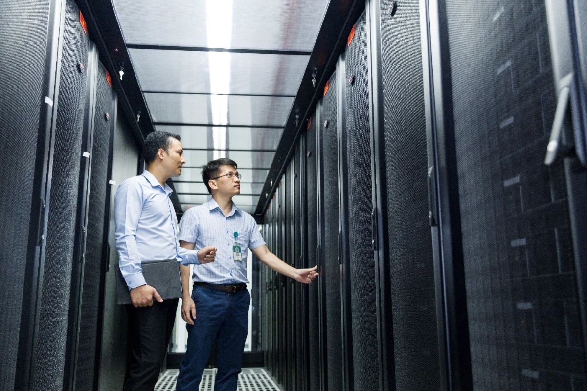 Bên trong Trung tâm Dữ liệu Viettel