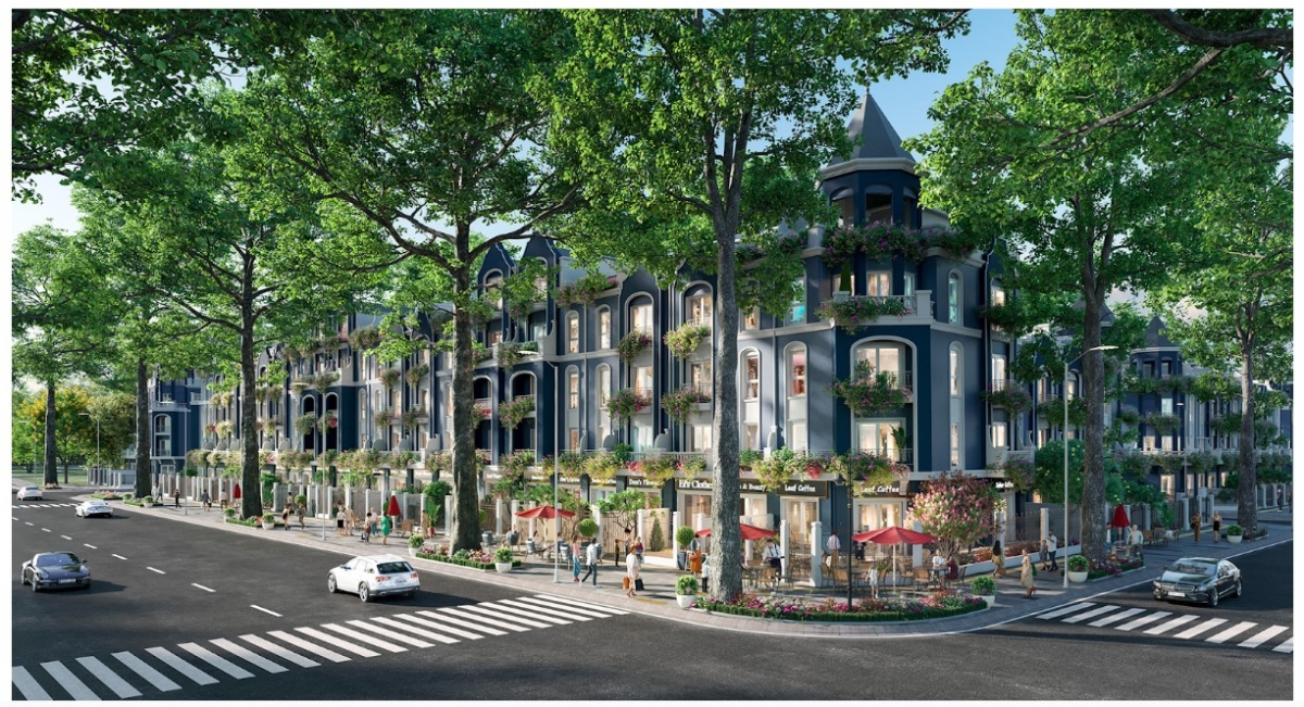 Eurowindow Central Avenue có kiến trúc tân cổ điển thanh lịch, tôn vinh gu thẩm mỹ cao cấp của giới tinh hoa