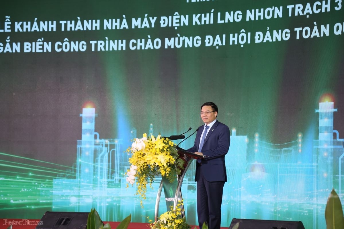 Chủ tịch HĐTV Petrovietnam Lê Mạnh Hùng cho biết, thành công của dự án là tiền đề quan trọng để Petrovietnam tiếp tục phát triển các trung tâm điện khí LNG trên cả nước