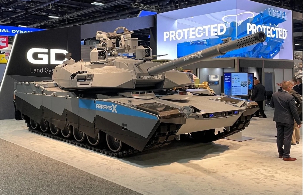 Nguyên mẫu xe tăng AbramsX. Ảnh: General Dynamics Land Systems