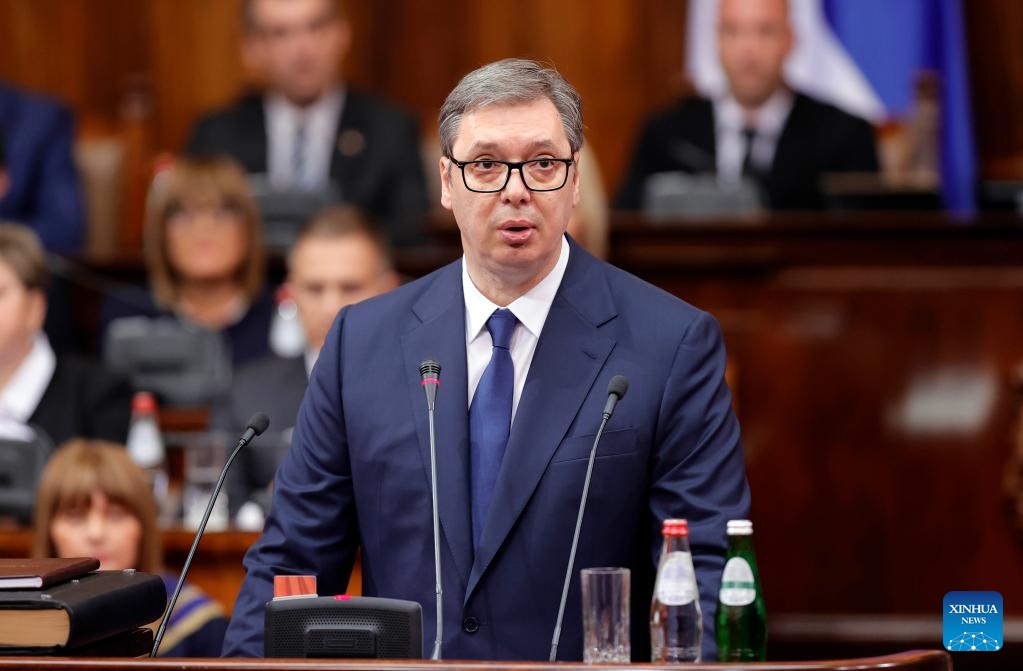 Tổng thống Aleksandar Vucic. Ảnh: Tân Hoa xã