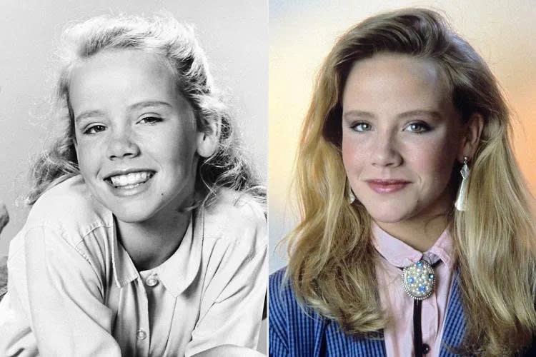 Amanda Peterson trong phim "Boone" năm 1984, Amanda Peterson trong phim "Can't buy me love" năm 1987.
