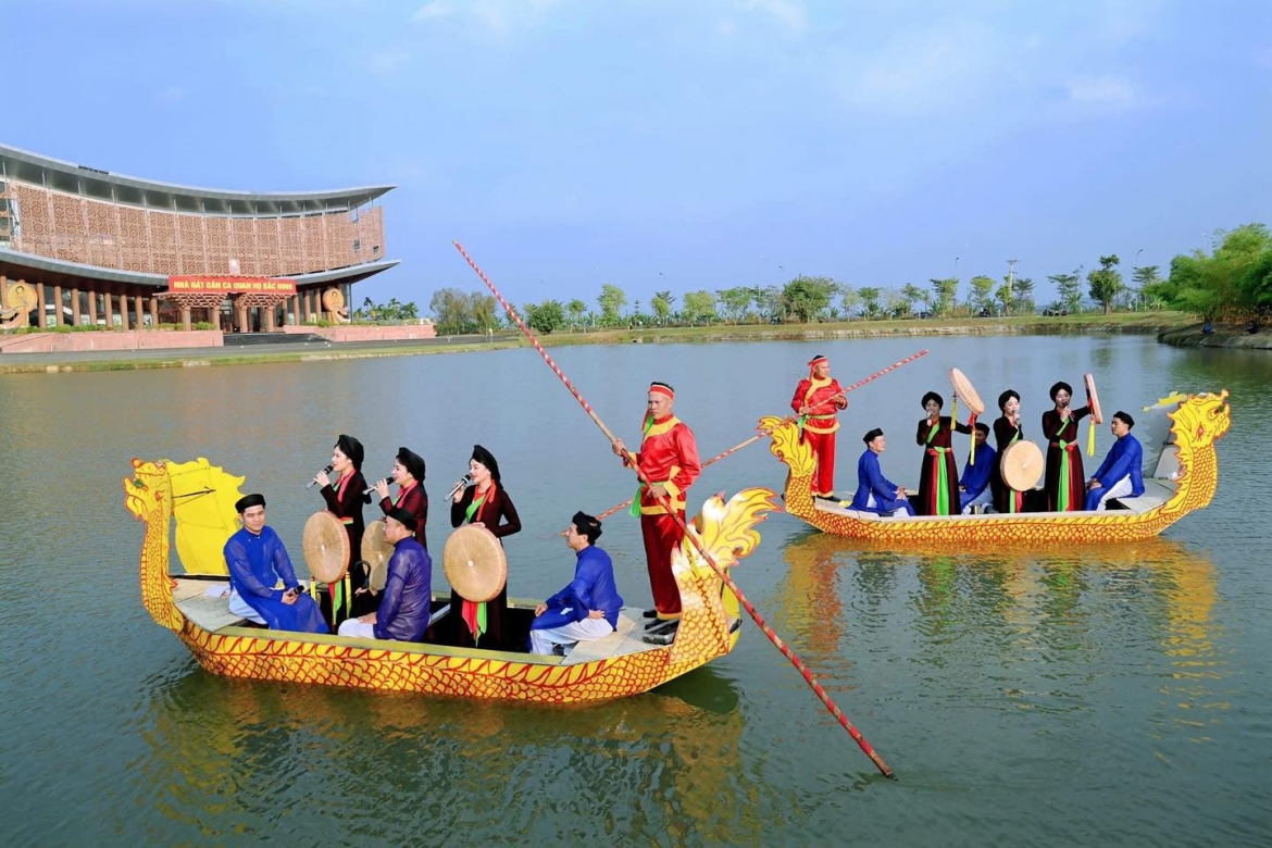 Du lịch BN: Trình diễn dân ca quan họ Bắc Ninh