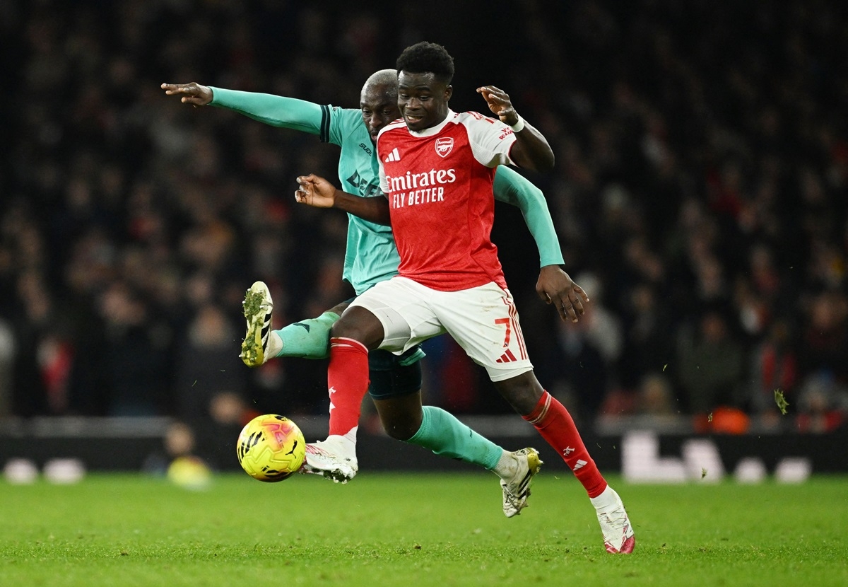 Arsenal rất vất vả mới thắng được Wolves 2-1. (Ảnh: Reuters).