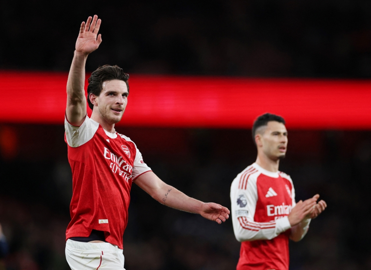 Arsenal đánh bại Brighton (Ảnh: Reuters)