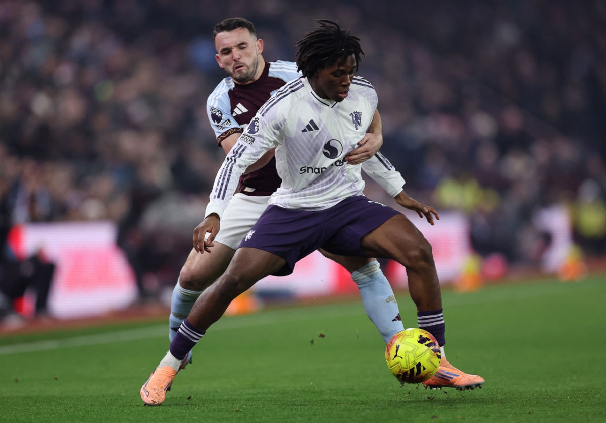 MU vẫn gặp khó khăn trước Aston Villa (Ảnh: Reuters)