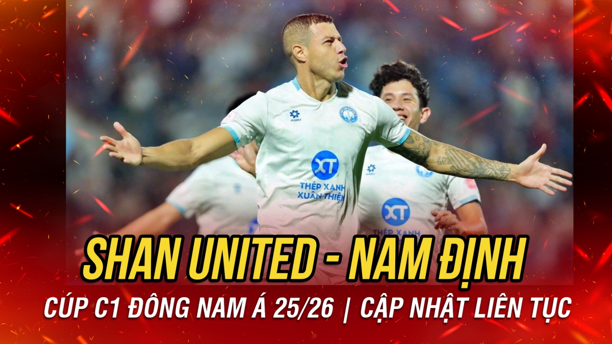 Trận đấu giữa Shan United vs Nam Định sẽ diễn ra vào 18h30 ngày 4/12.