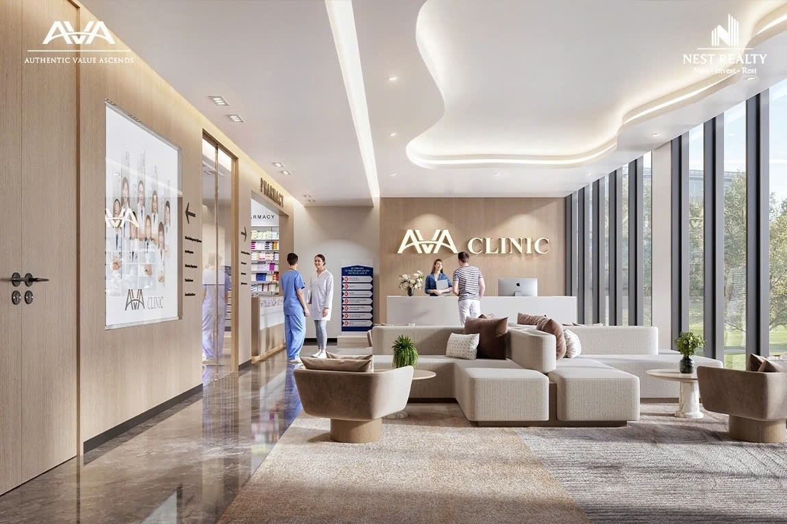 AVA Center là mô hình “bác sĩ tại gia” kết hợp phòng khám ngay trong khuôn viên dự án