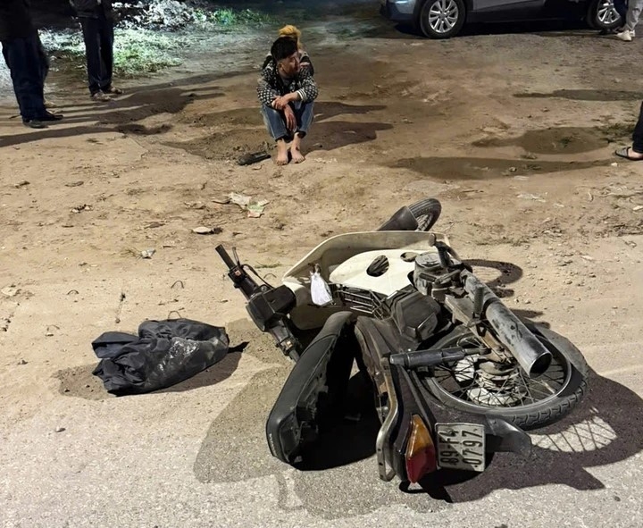 Hiện trường vụ việc.