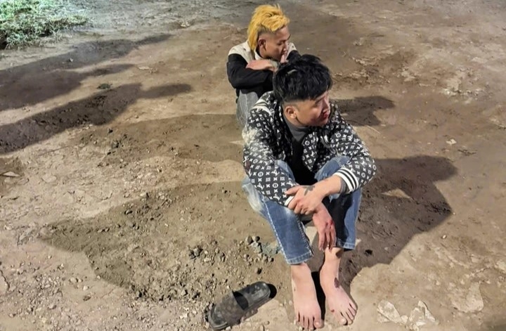 Hai thanh niên 'thông chốt', tông trọng thương đại úy cảnh sát giao thông.