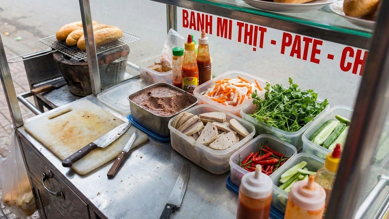 Người tiêu dùng nên chú ý nguồn gốc và điều kiện chế biến, bảo quản khi mua bánh mì (ảnh: KT)