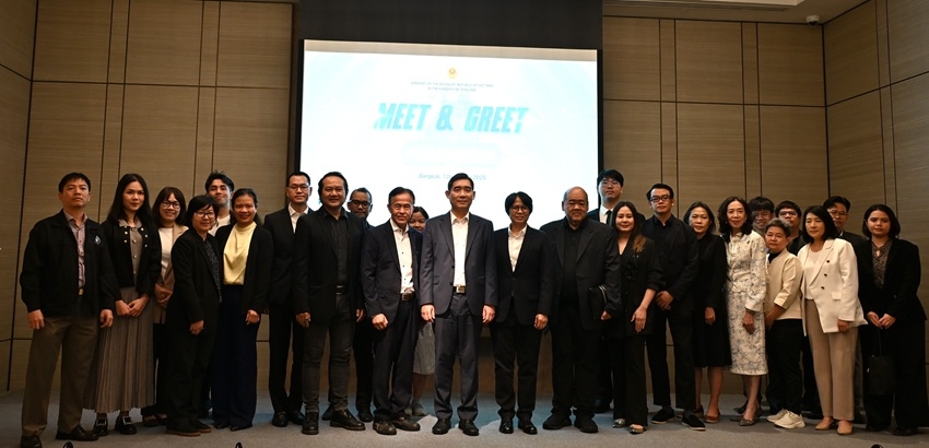 Buổi gặp gỡ báo chí Thái Lan "Meet and Greet" tại Bangkok tối 1/12/2025.
