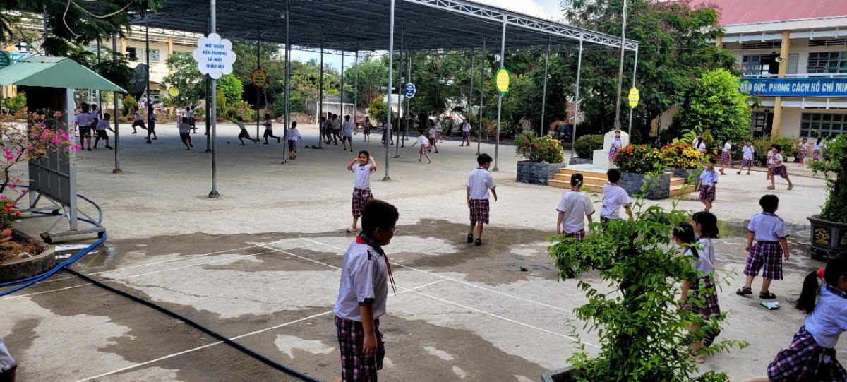Các em học sinh cần được gia đình, nhà trường chăm sóc, dạy dỗ, bảo vệ chu đáo, an toàn (Ảnh minh họa)
