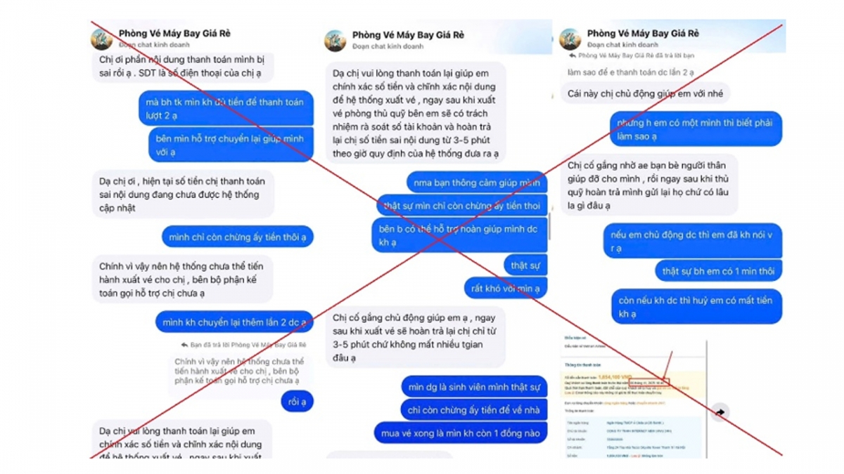 Cảnh giác khi mua vé máy bay online