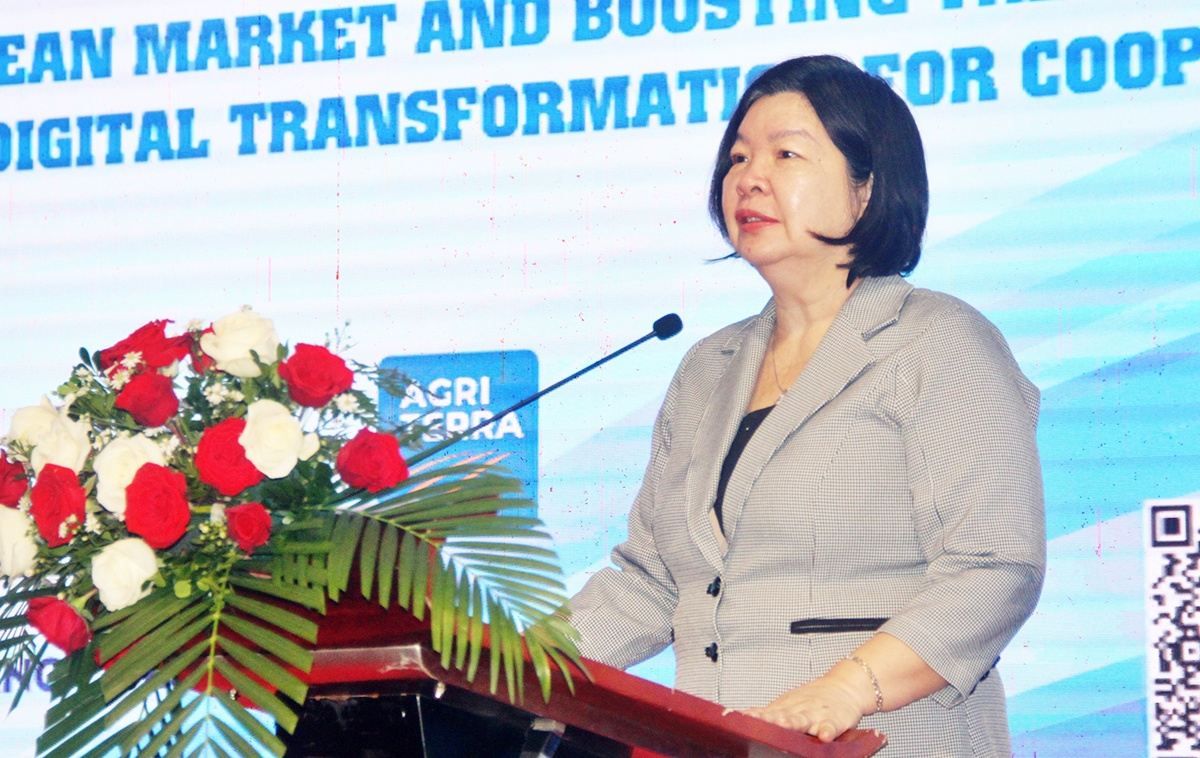 Chủ tịch Liên minh HTX Việt Nam Cao Xuân Thu Vân