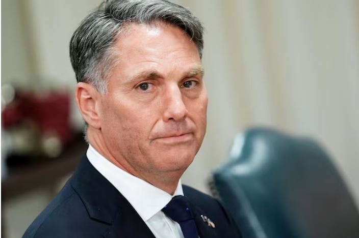 Bộ trưởng Quốc phòng Australia Richard Marles. Ảnh: Reuters