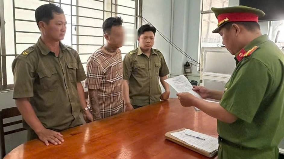 Nghi phạm Phạm Thanh Nhu bị khởi tố do sử dụng chất ma túy. (ảnh: CA)