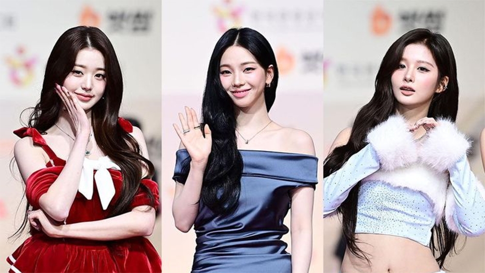 Từ trái sang: Jang Won Young, Karina và Sullyoon (Ảnh: Xportsnews)