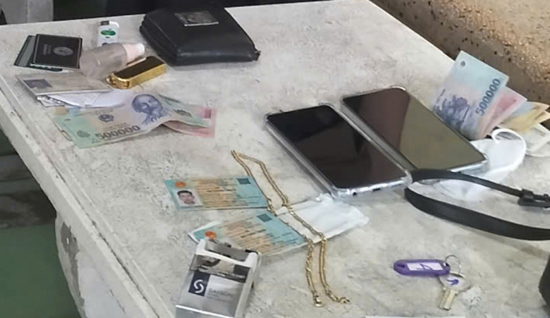 Tang vật được công an thu giữ.