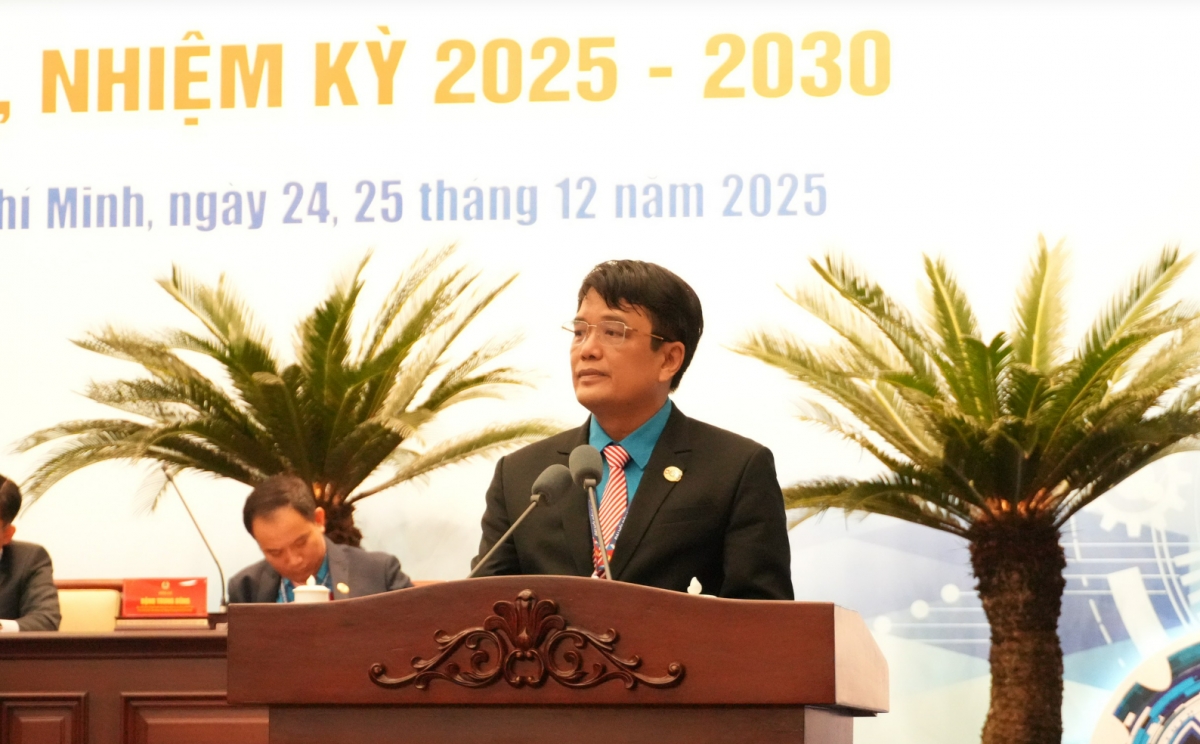 Ông Bùi Thanh Nhân được chỉ định tiếp tục giữ chức Chủ tịch Liên đoàn Lao động TP.HCM nhiệm kỳ 2025 - 2030