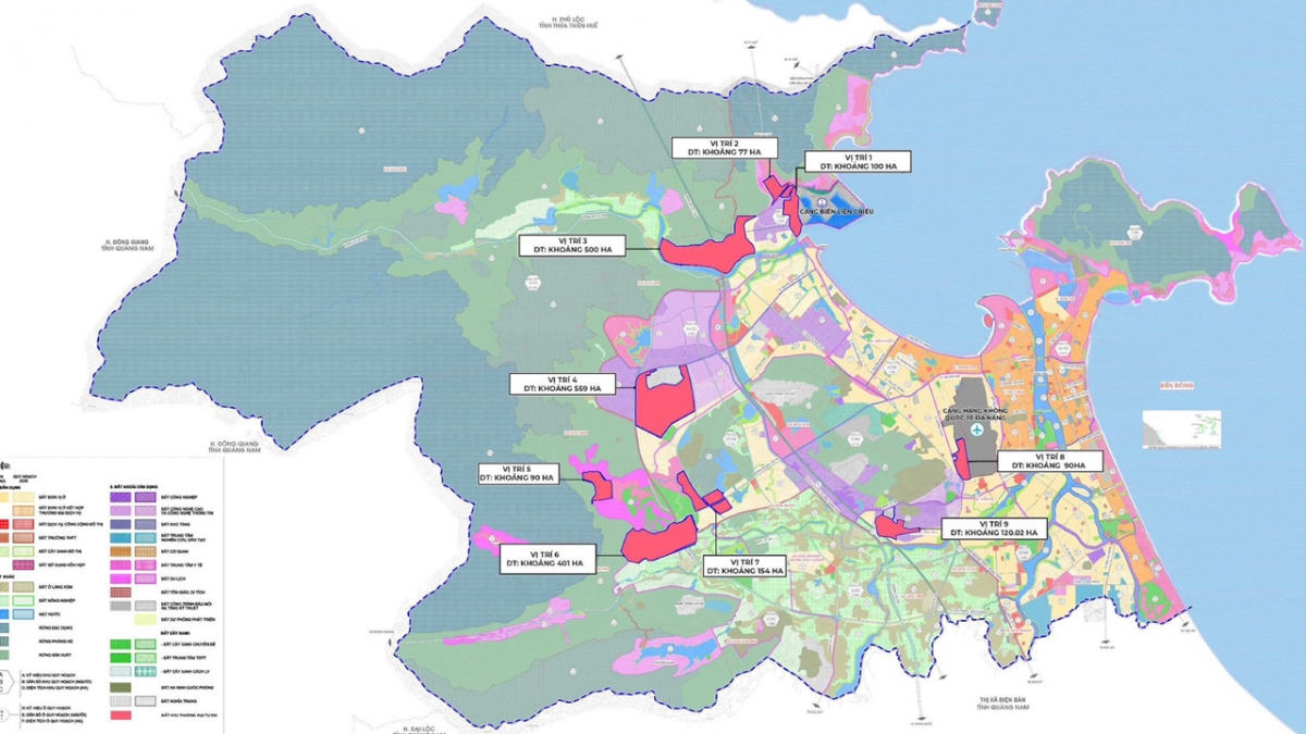 Vị trí bản đồ Khu Thương mại tự do