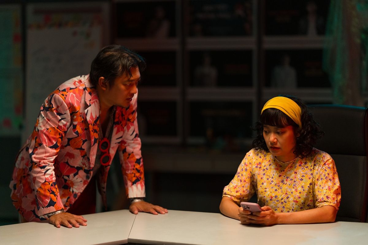 Đạo diễn Phan Gia Nhật Linh và Hồng Ánh