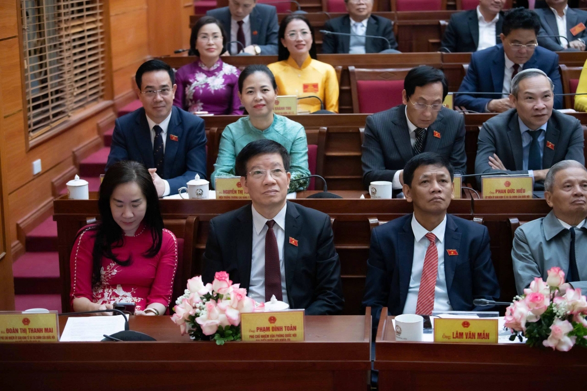 Các đại biểu dự hội nghị