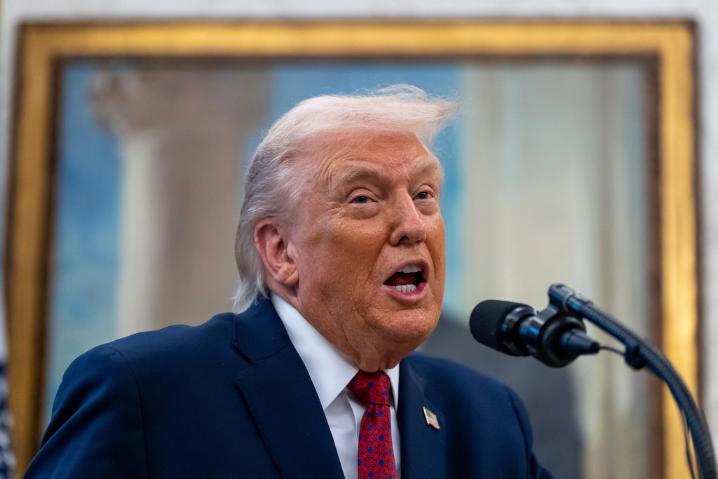 Tổng thống Mỹ Donald Trump. Ảnh: AP