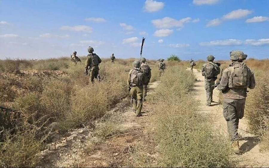 Binh lính Israel tại Khan Younis. Ảnh: IDF