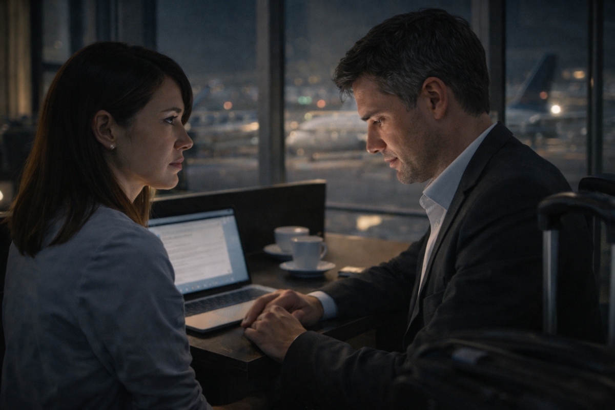 Tôi hoảng sợ khi nhận ra hình ảnh của anh xuất hiện quá thường xuyên trong suy nghĩ của mình (ảnh minh hoạ: AI)