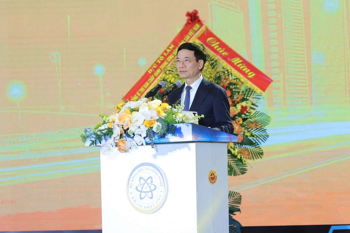 Bộ trưởng Bộ KH&amp;CN Nguyễn Mạnh Hùng (Ảnh: Bộ KH&amp;CN)