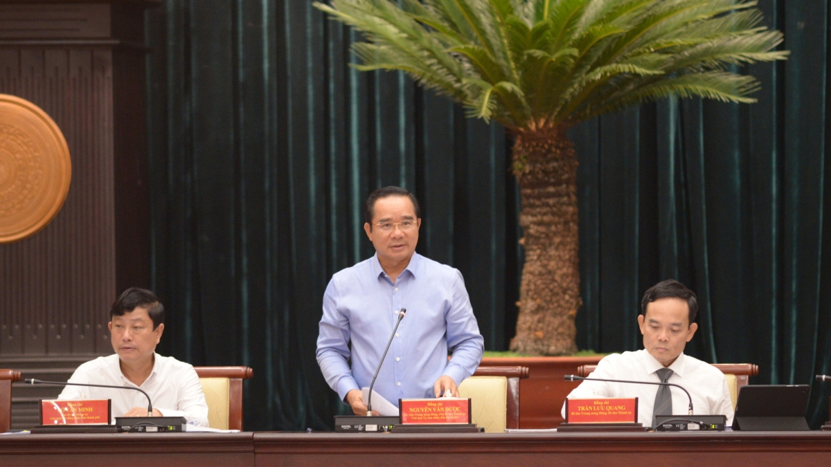 Chủ tịch UBND TP.HCM Nguyễn Văn Được (ảnh: Hà Khánh)