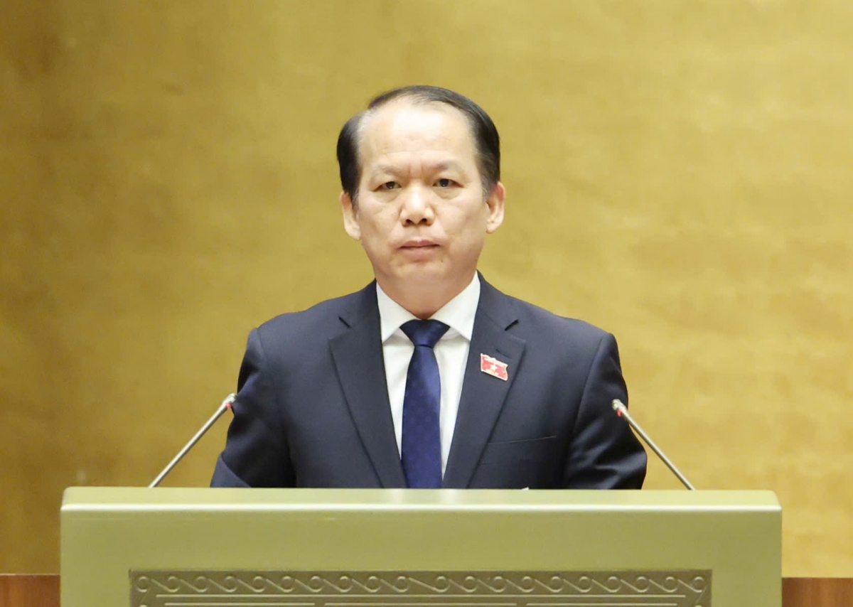 Chủ nhiệm Uỷ ban Pháp luật và Tư pháp Hoàng Thanh Tùng. Ảnh Quốc hội