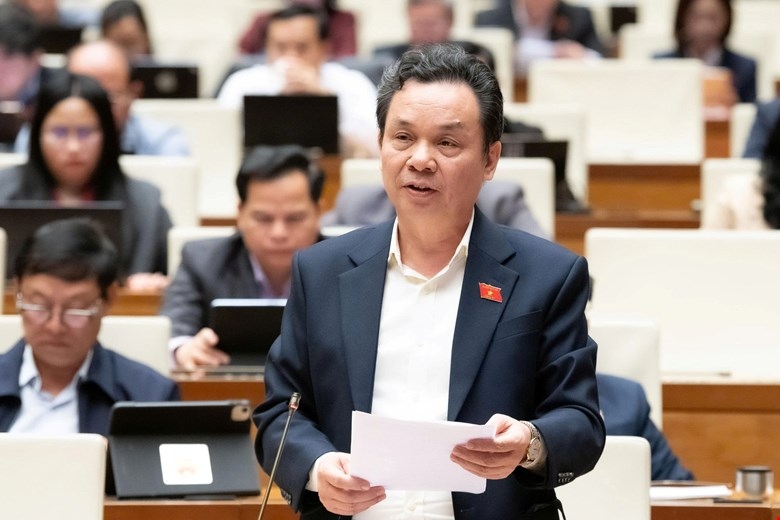 Đại biểu Hoàng Văn Cường. (Ảnh: Quốc hội)