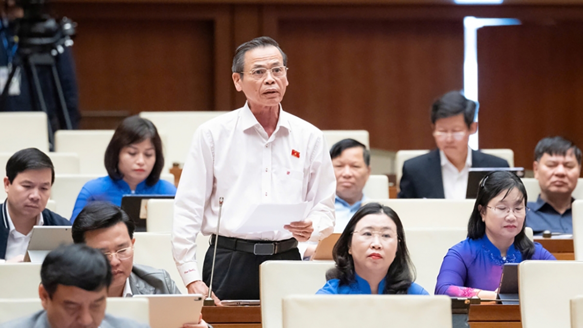 Đại biểu Trần Hữu Hậu (đoàn Tây Ninh)