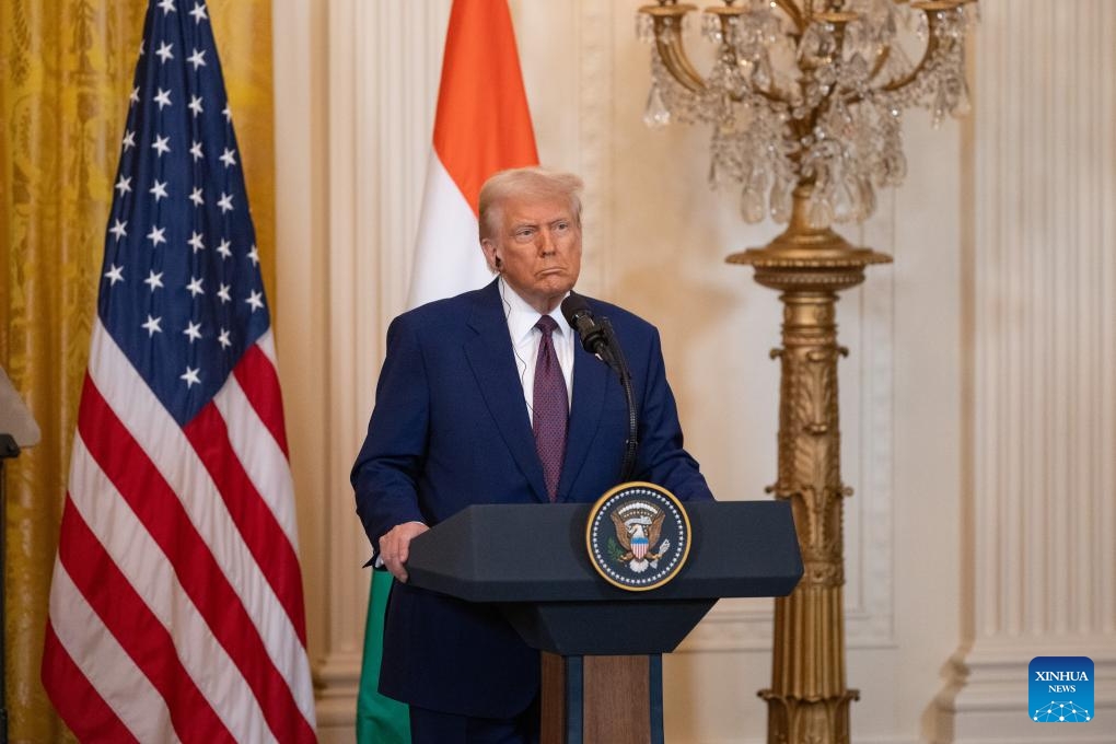 Tổng thống Donald Trump. Ảnh: Tân Hoa xã