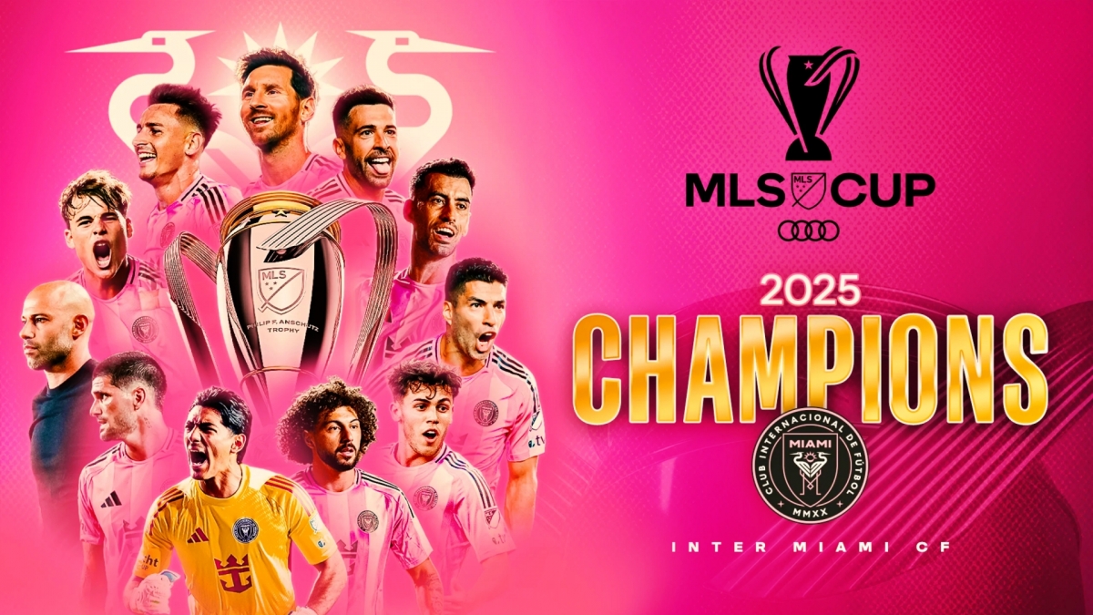 Inter Miami xuất sắc vô địch MLS Cup 2025.